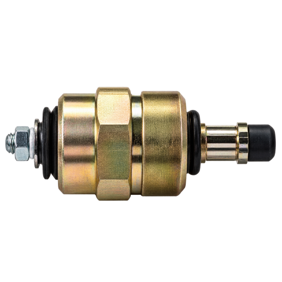 Électrovanne cylindrique métallique