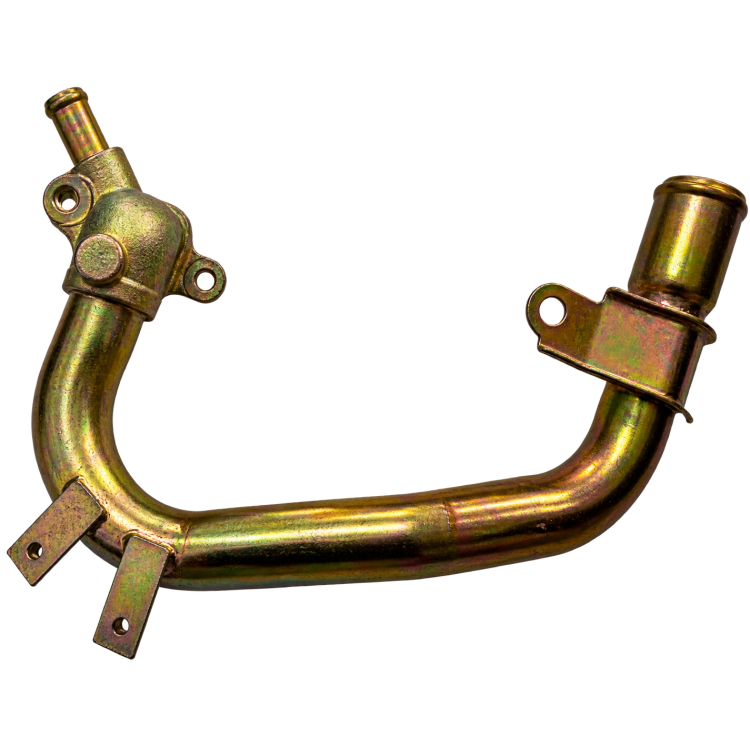 Tube moteur métallique plaqué irisé