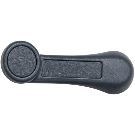 Manivelle de fenêtre automobile gris anthracite