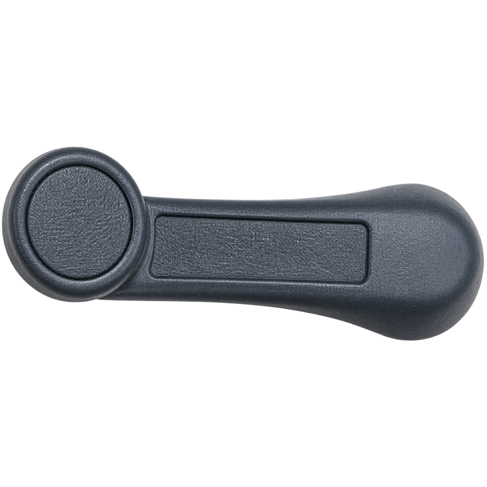 Manivelle de fenêtre automobile gris anthracite